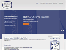 Tablet Screenshot of hemcogages.com